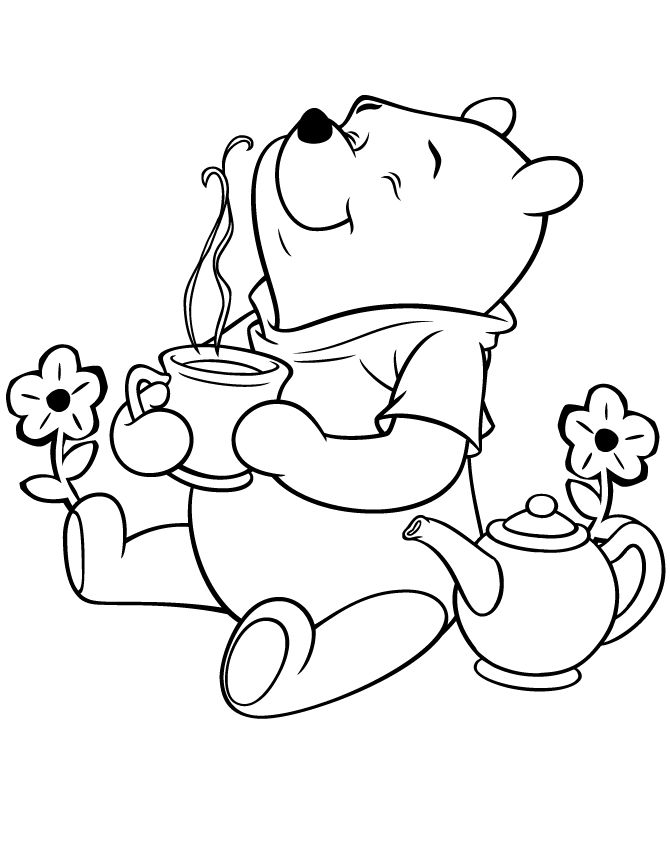 Detail Gambar Untuk Mewarnai Winnie The Pooh Nomer 6