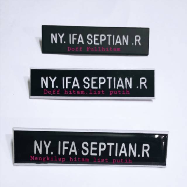 Detail Gambar Untuk Name Tag Nomer 17