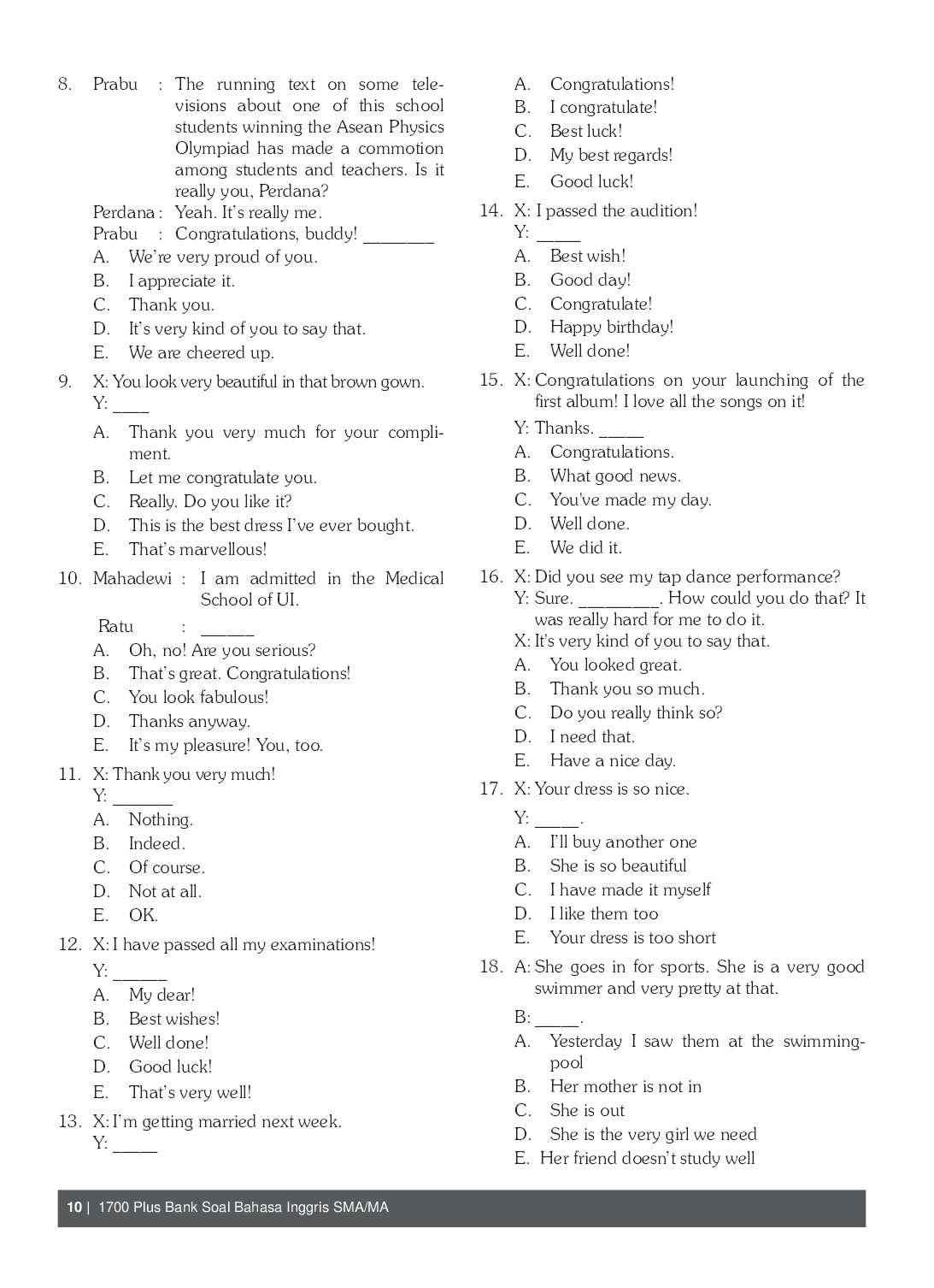 Detail Gambar Untuk Soal Bahasa Inggris Nomer 19