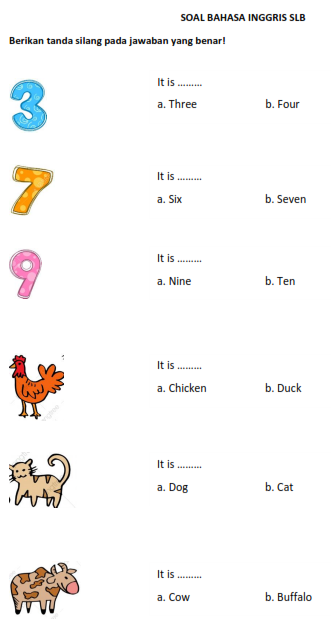 Detail Gambar Untuk Soal Bahasa Inggris Nomer 4