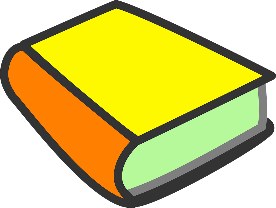 Gambar Vektor Buku Warna Kuning - KibrisPDR