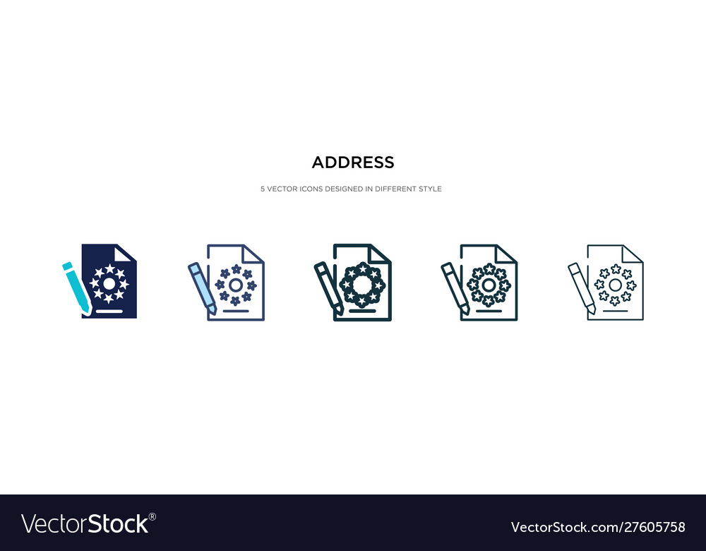 Detail Gambar Vektor Icons Address Nomer 49