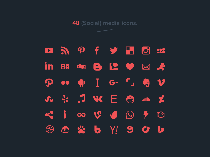 Detail Gambar Vektor Icons Sosial Media Nomer 25