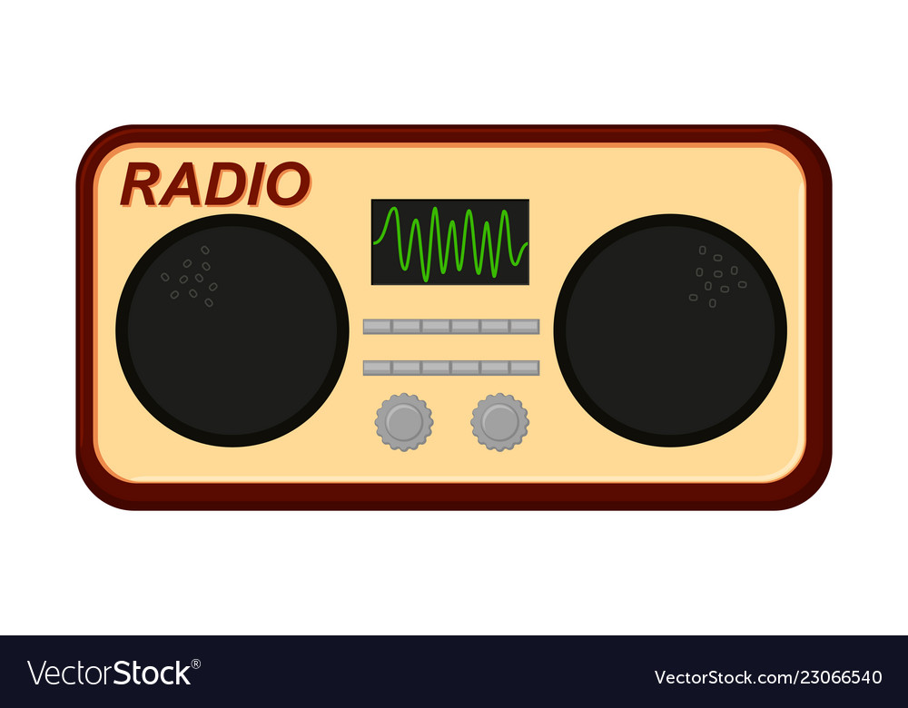 Detail Gambar Vektor Radio Cdr Karikatur Vektor Radio Cdr Nomer 35