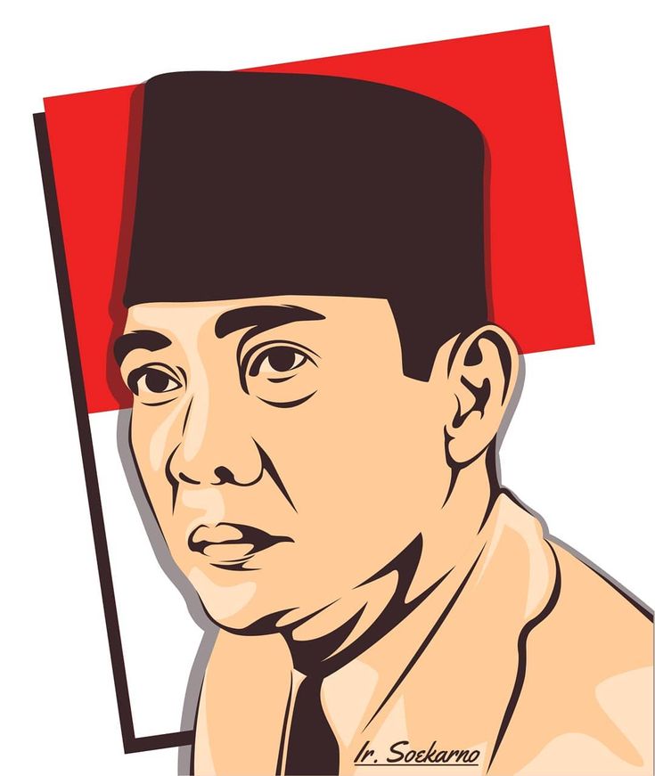 Detail Gambar Vektor Soekarno Nomer 14