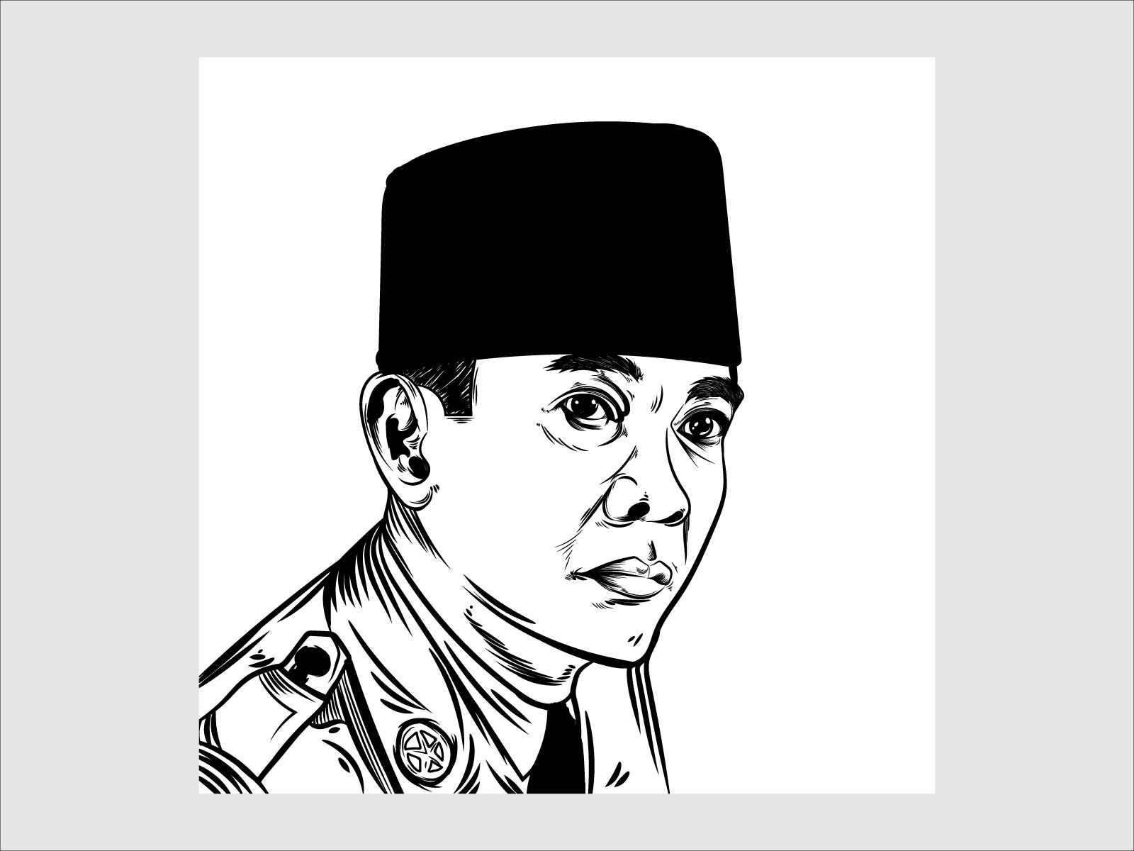 Detail Gambar Vektor Soekarno Nomer 15