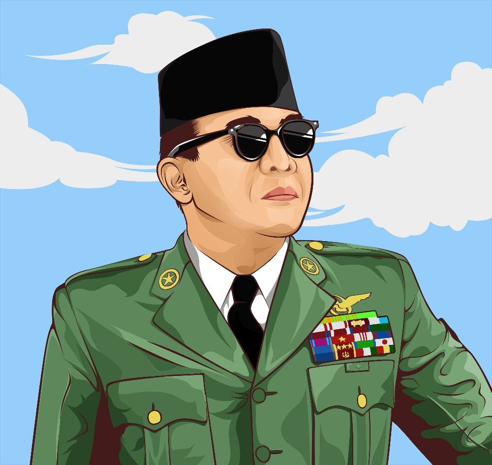 Detail Gambar Vektor Soekarno Nomer 4