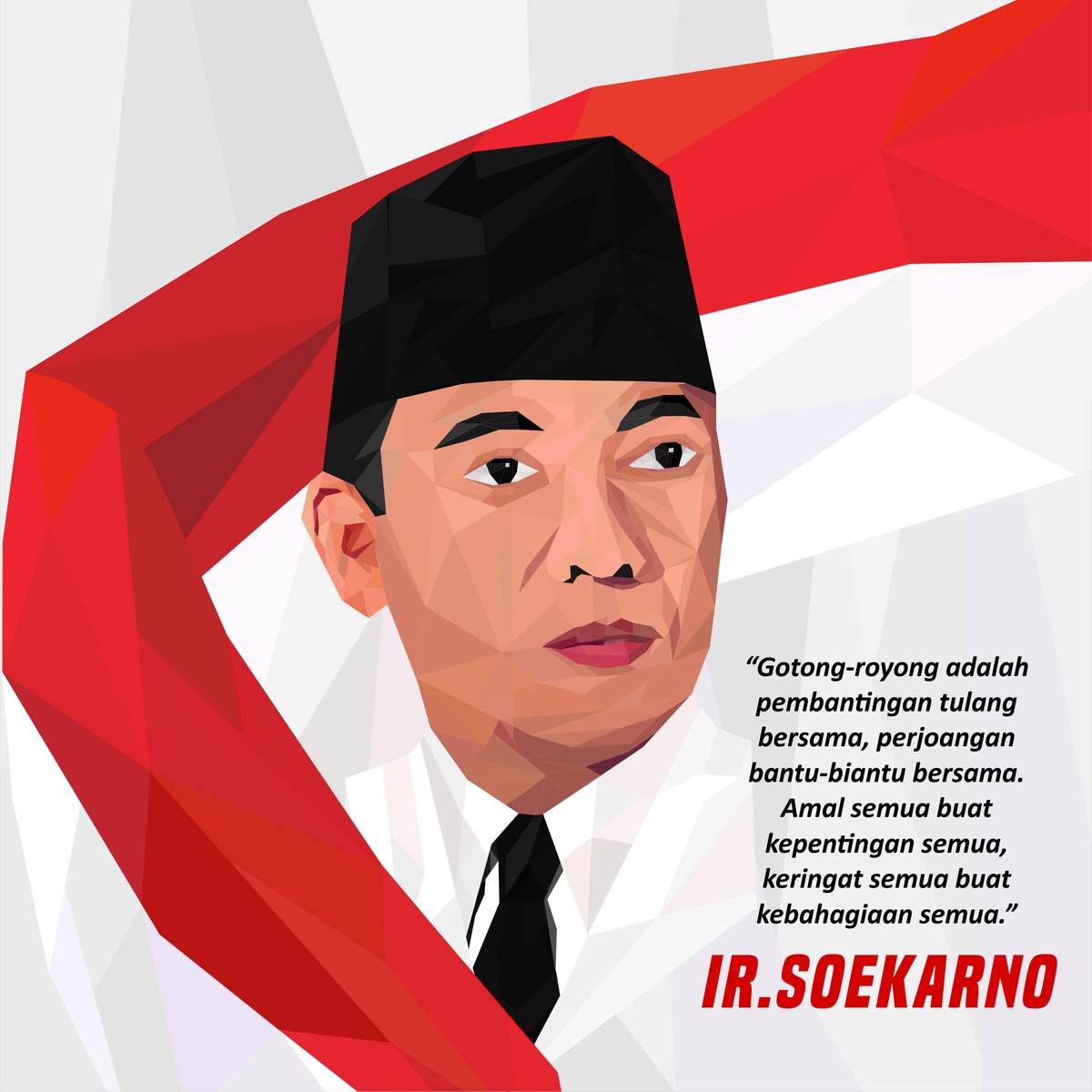 Detail Gambar Vektor Soekarno Nomer 5