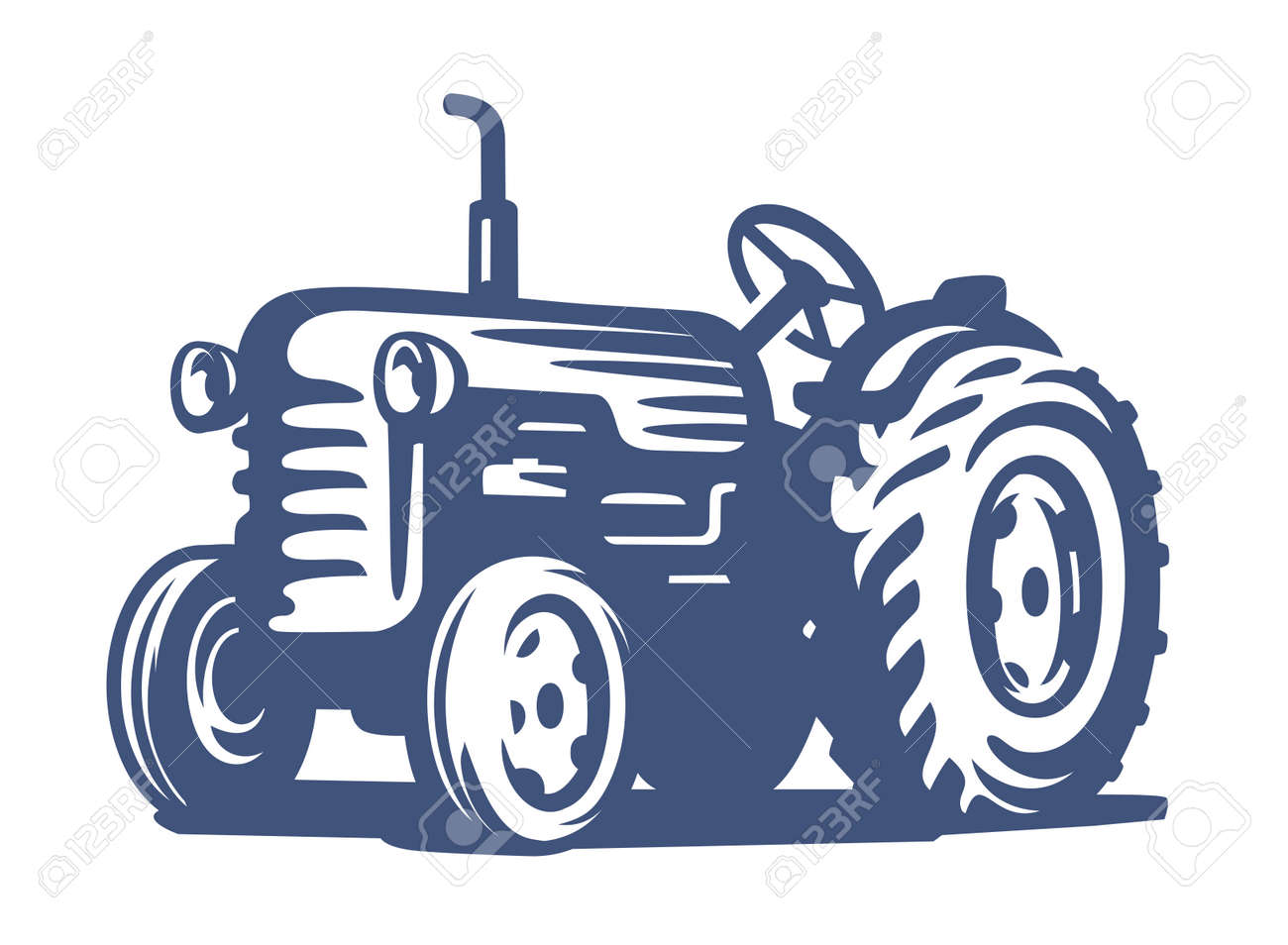 Detail Gambar Vektor Traktor Nomer 15