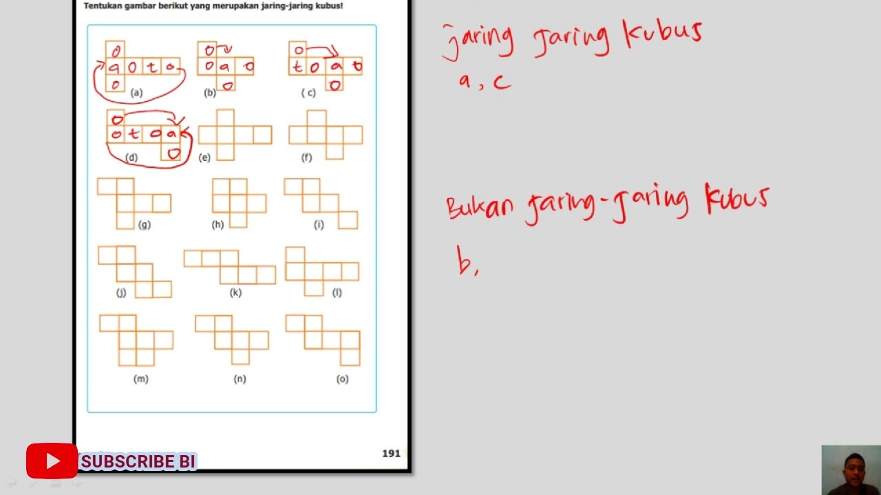 Detail Gambar Yang Merupakan Jaring Jaring Kubus Adalah Nomer 13