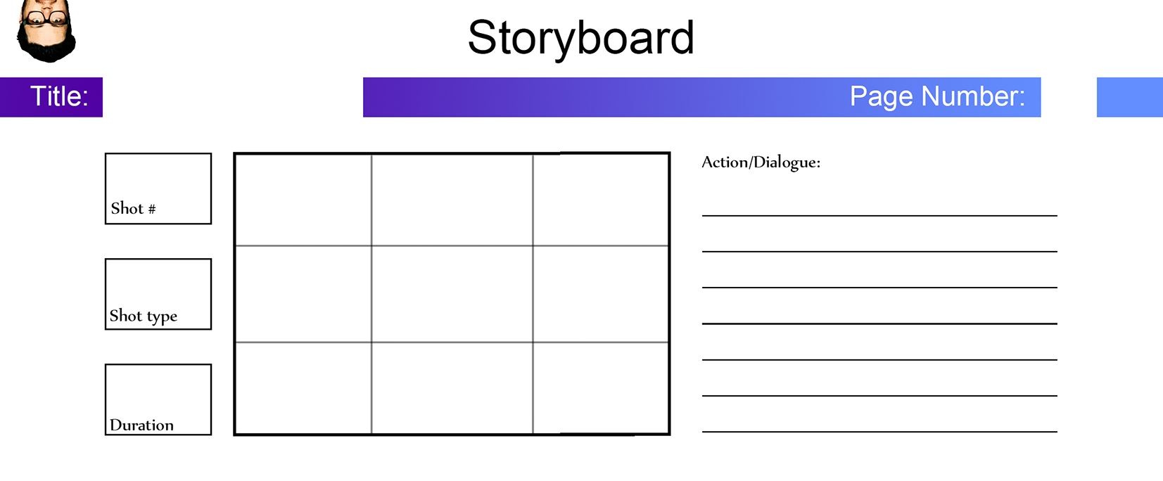 Detail Game Storyboard Template Nomer 13