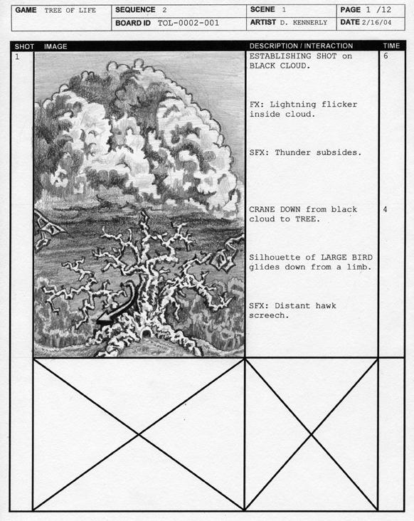 Detail Game Storyboard Template Nomer 23