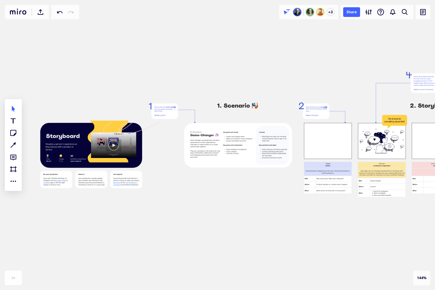 Detail Game Storyboard Template Nomer 27