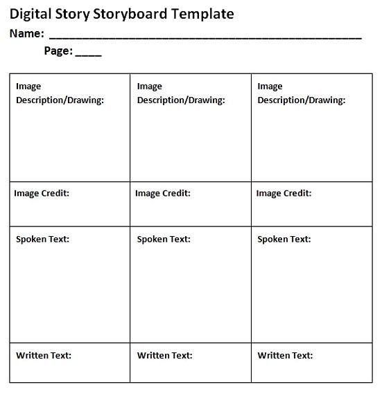 Detail Game Storyboard Template Nomer 44