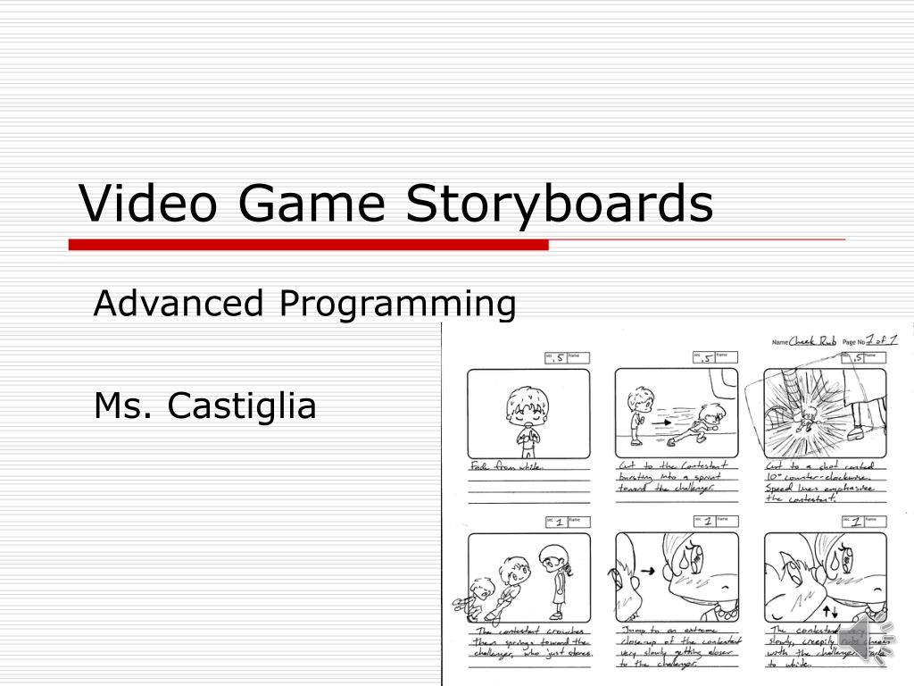 Detail Game Storyboard Template Nomer 8