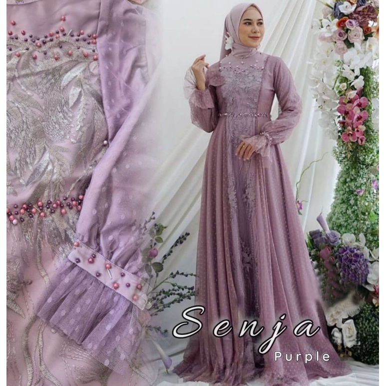 Detail Gamis Mewah Untuk Lebaran Nomer 2