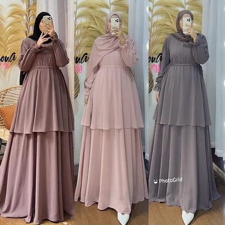 Detail Gamis Mewah Untuk Lebaran Nomer 14