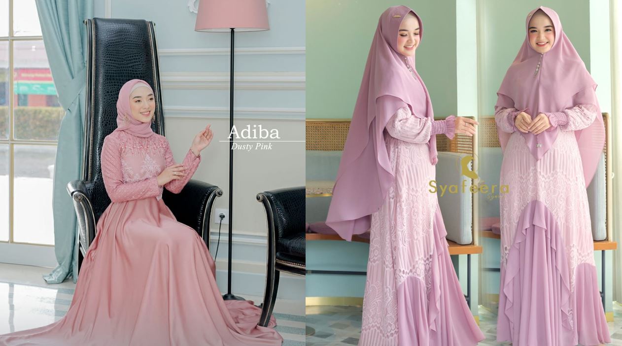 Detail Gamis Mewah Untuk Lebaran Nomer 25