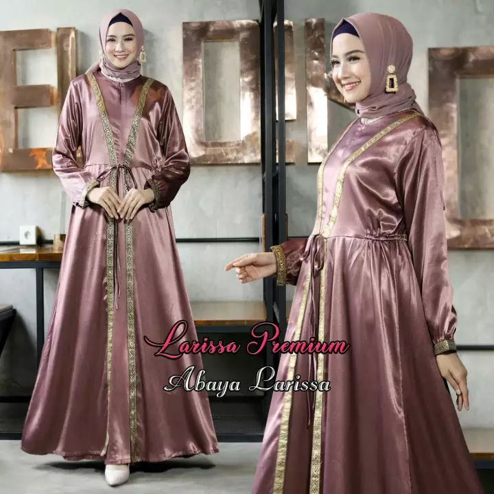 Detail Gamis Mewah Untuk Lebaran Nomer 4