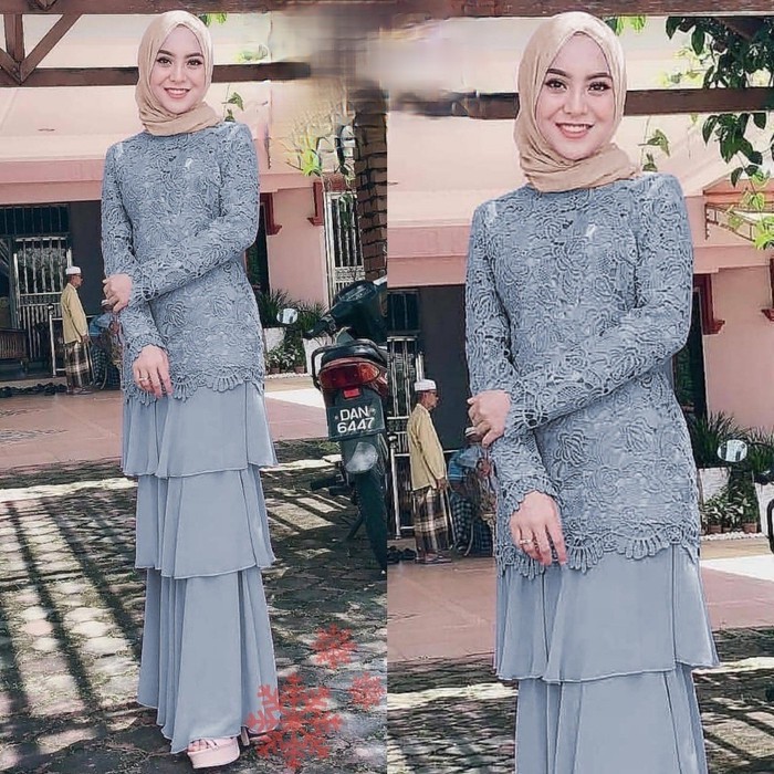 Detail Gamis Mewah Untuk Lebaran Nomer 40