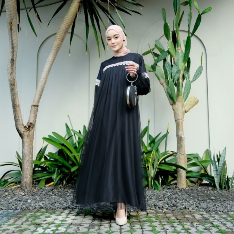 Detail Gamis Mewah Untuk Lebaran Nomer 54