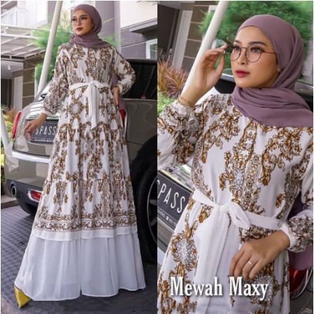 Detail Gamis Mewah Untuk Lebaran Nomer 7