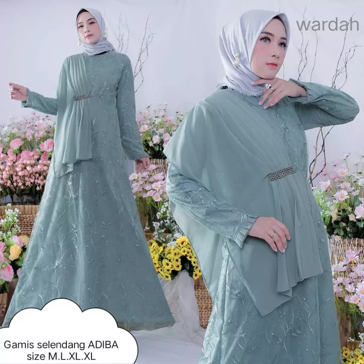 Detail Gamis Untuk Undangan Nomer 34