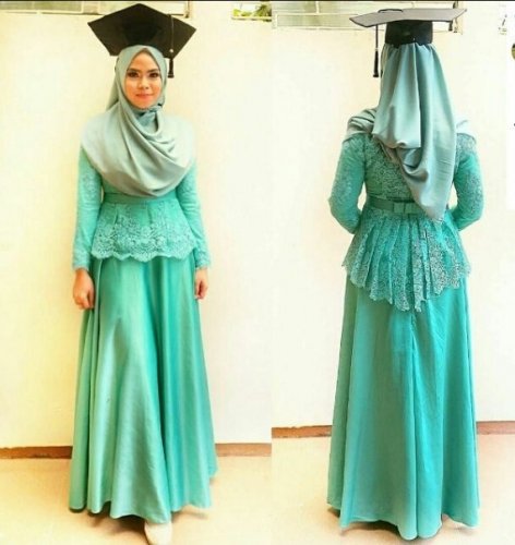 Detail Gamis Untuk Wisuda Nomer 37