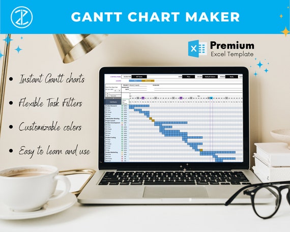 Detail Gantt Chart Maker Excel Template Nomer 30