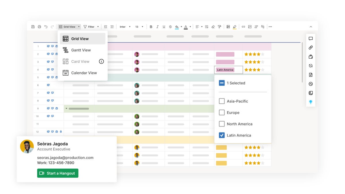 Detail Gantt Chart Smartsheet Template Nomer 42