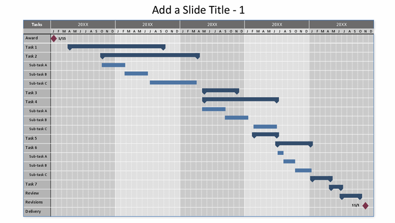 Detail Gantt Chart Template Nomer 46