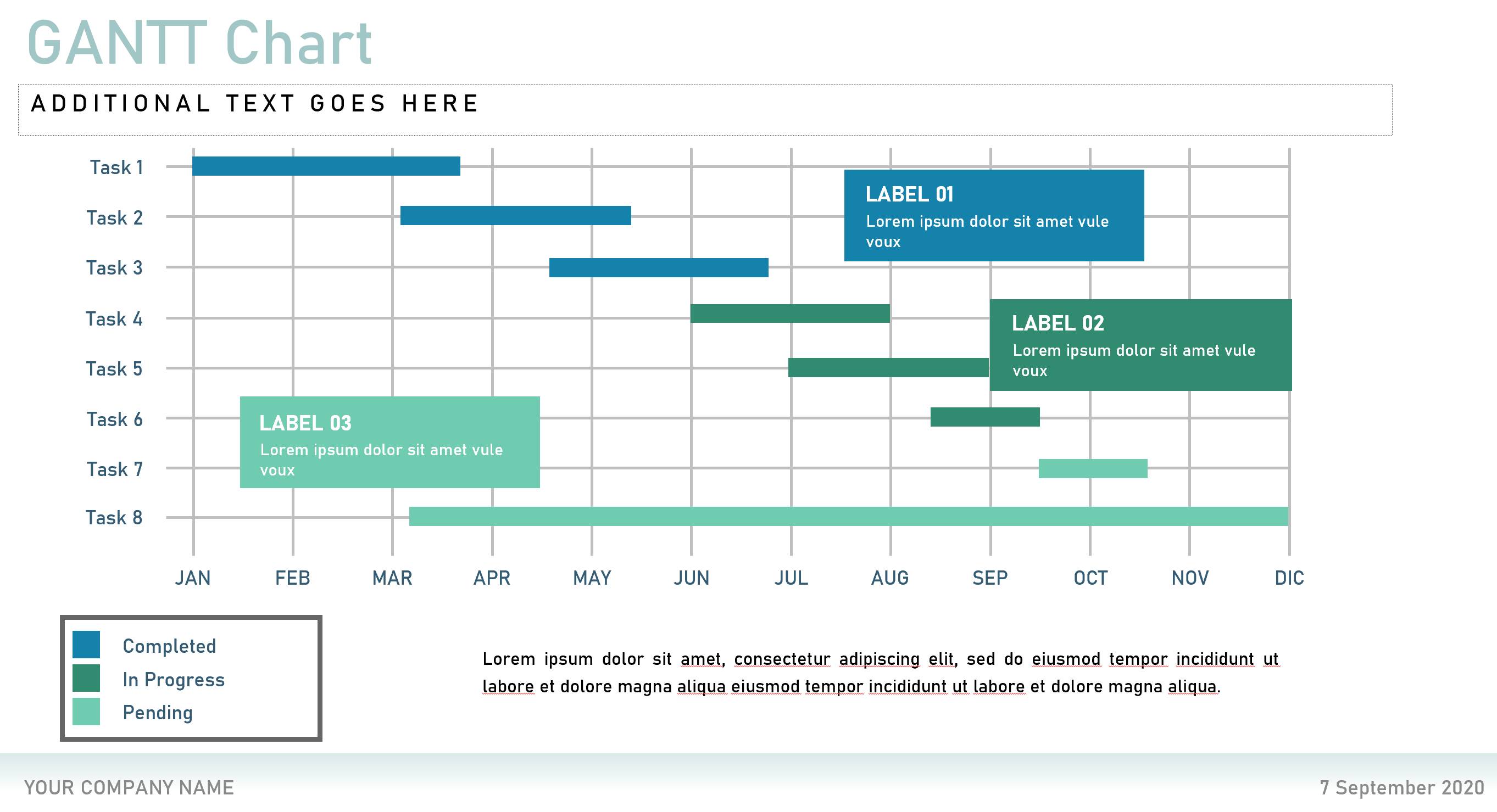 Detail Gantt Project Planner Template Nomer 28