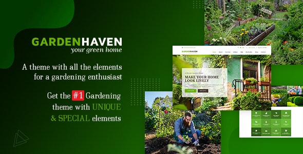 Detail Garden Template Wordpress Nomer 14
