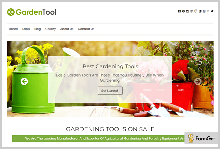 Detail Garden Template Wordpress Nomer 28