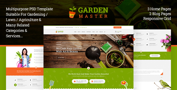 Detail Garden Template Wordpress Nomer 50