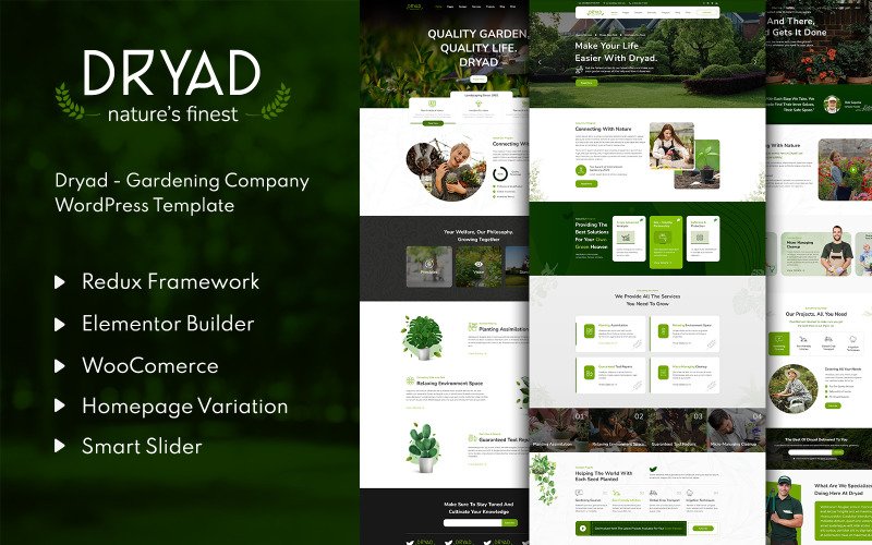 Detail Garden Template Wordpress Nomer 7