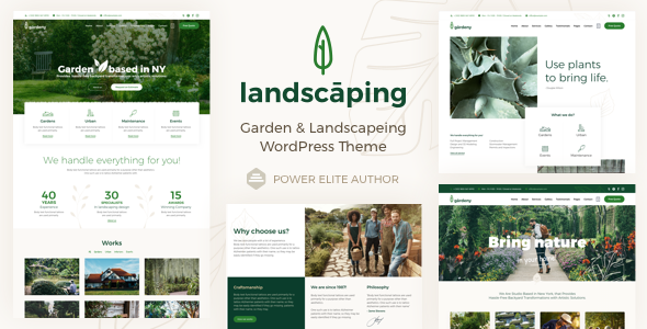 Detail Garden Template Wordpress Nomer 8