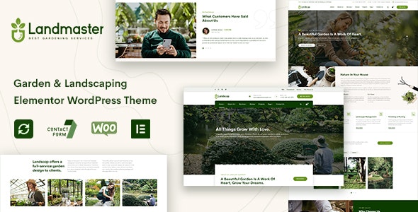 Detail Garden Template Wordpress Nomer 9