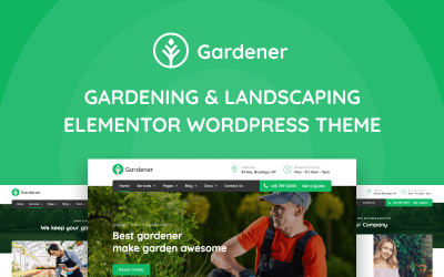 Detail Garden Template Wordpress Nomer 10