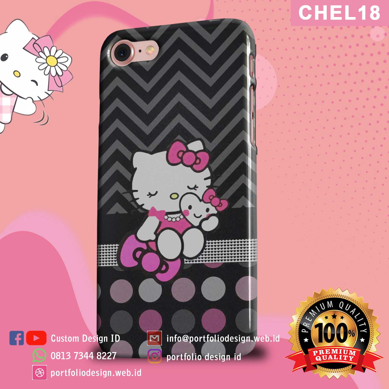 Detail Garskin Hp Hello Kitty Nomer 35