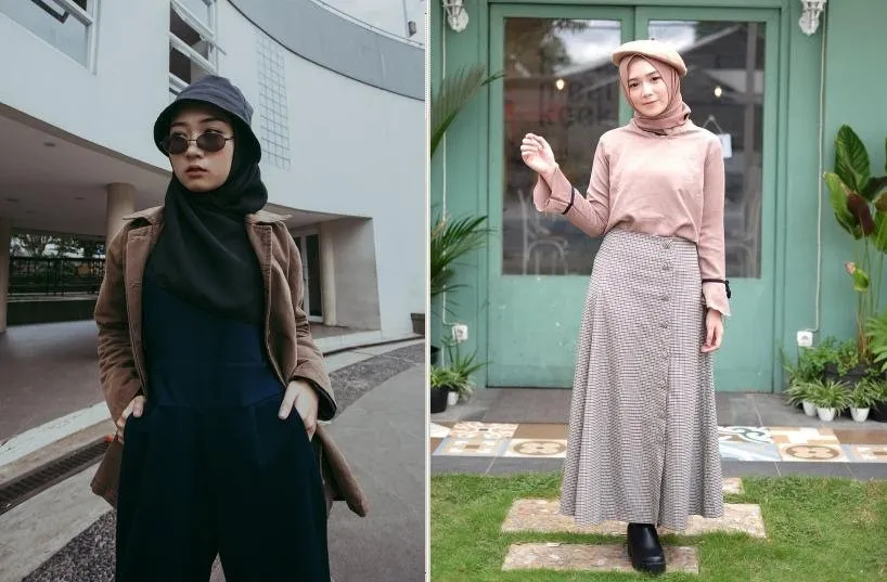 Detail Gaya Berfoto Yang Keren Untuk Wanita Berhijab Nomer 15