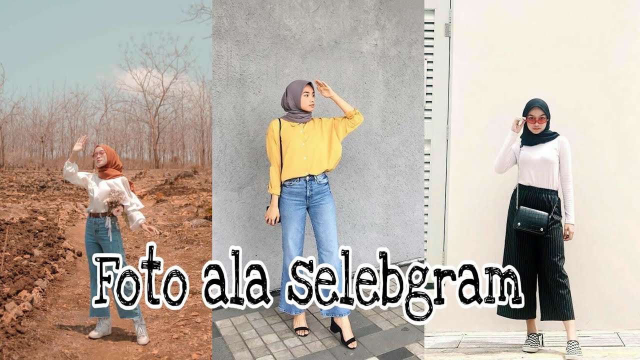 Detail Gaya Foto Ala Selebgram Berhijab Nomer 4