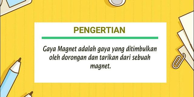 Detail Gaya Magnet Contoh Kegiatan Nomer 35