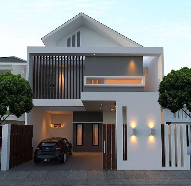 Detail Gaya Rumah Modern Nomer 6