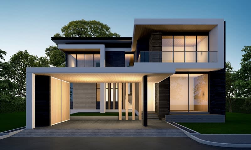 Detail Gaya Rumah Modern Minimalis Nomer 47