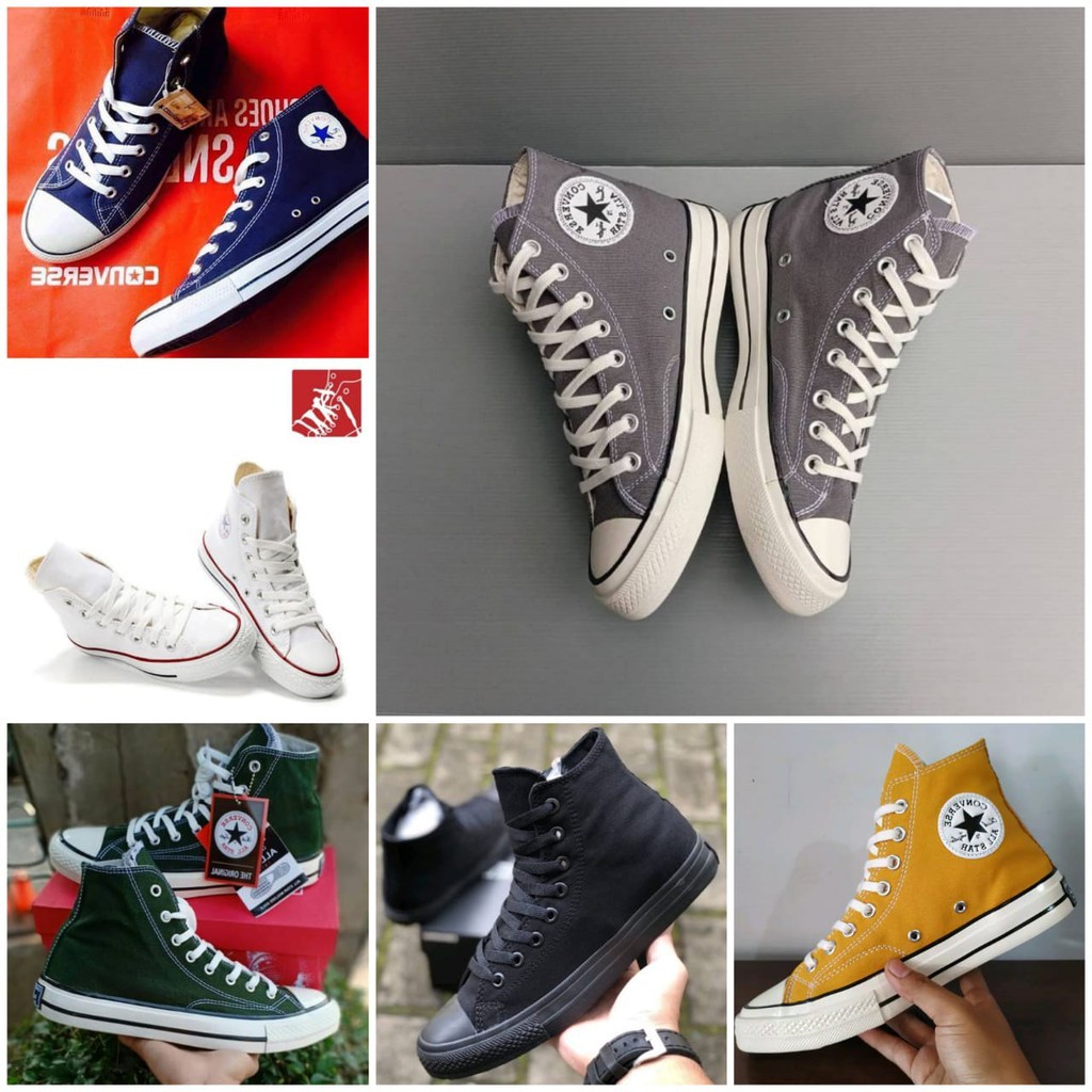 Detail Gaya Tali Sepatu Converse Nomer 12