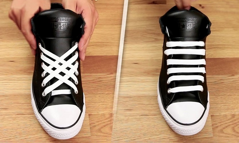 Detail Gaya Tali Sepatu Converse Nomer 14