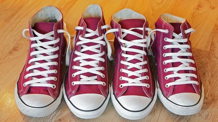 Detail Gaya Tali Sepatu Converse Nomer 21