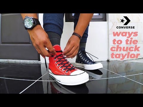 Detail Gaya Tali Sepatu Converse Nomer 4