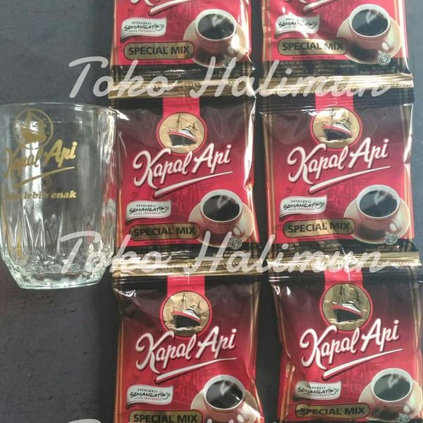 Detail Gelas Kopi Kapal Api Nomer 48